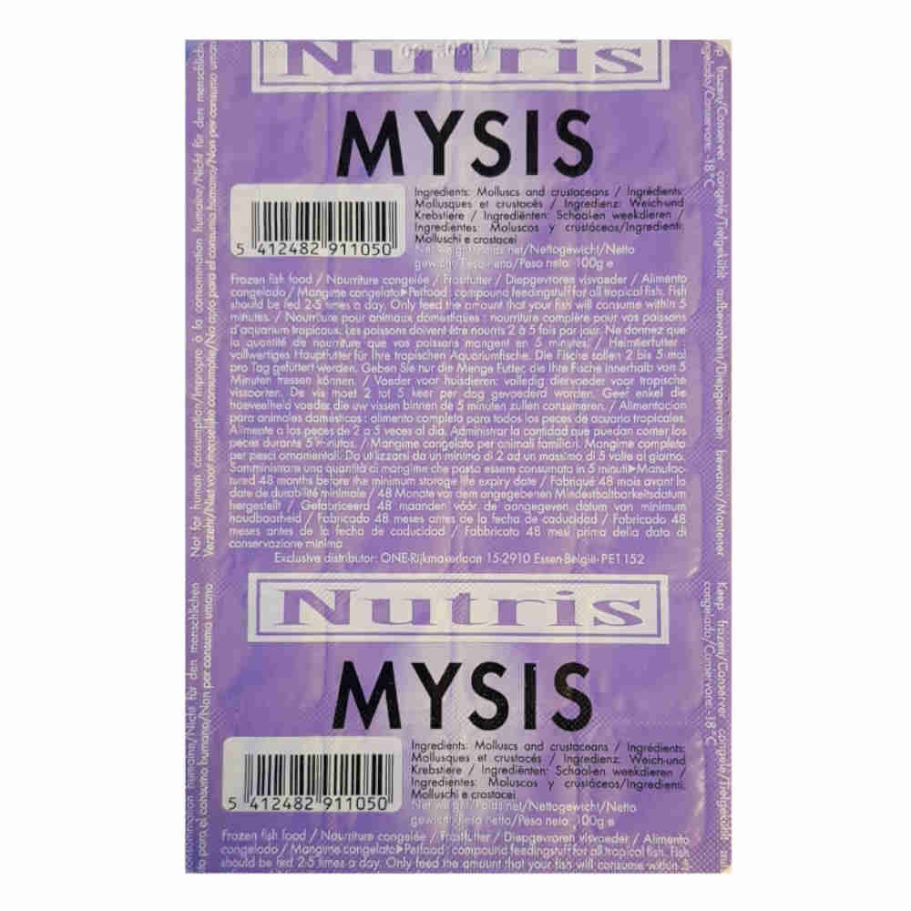 Frozen Nutris Mysis 100G
