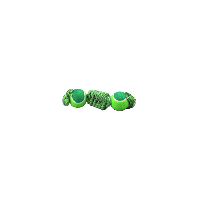 FurKidz Teeth & Breath Double Ball Twister 39.5cm 370gm