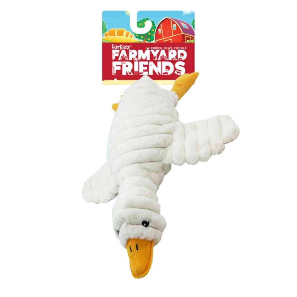 Furkidz Farmyard Friends Goose 40CM