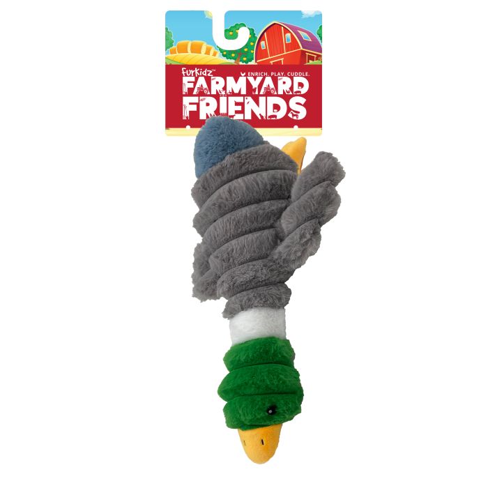 Furkidz Farmyard Friends Mallard Duck 40CM