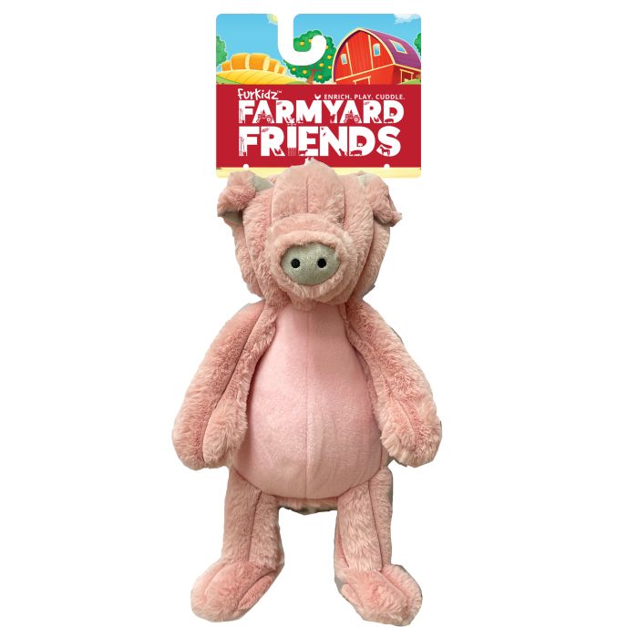 Furkidz Farmyard Friends Pig 40CM