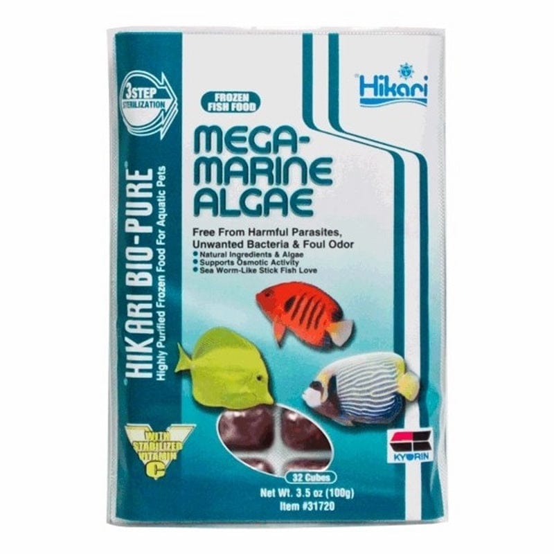 Hikari Bio-Pure Mega-Marine Algae 100G 32 Cubes