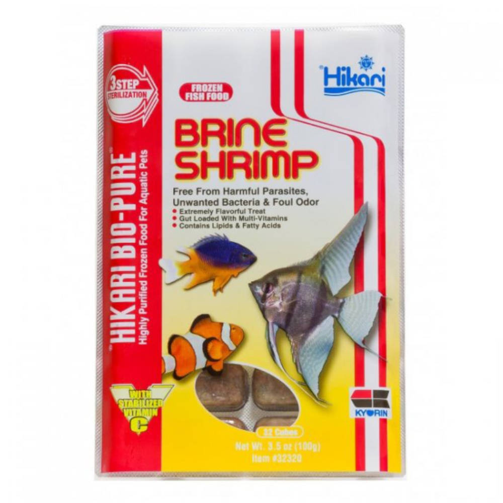 Hikari Brine Shrimp 100g - 32 Cubes Frozen
