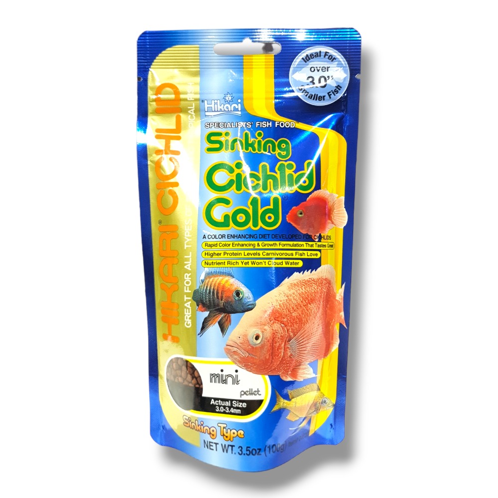 Hikari Cichlid Gold Sinking Pellets Mini 100G
