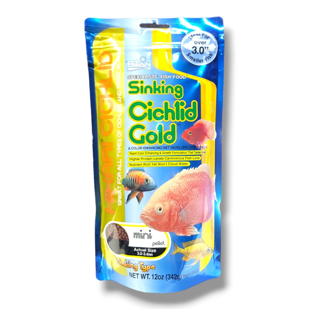 Hikari Cichlid Gold Sinking Pellets Mini 342G