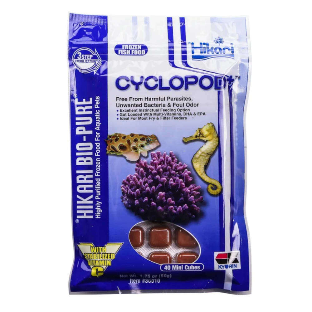 Hikari Frozen Cyclopod+ 50g - 40 Mini Cubes