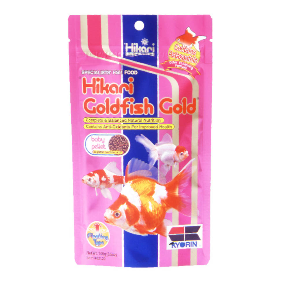 Hikari Goldfish Gold Baby Pellet Floating 100G 