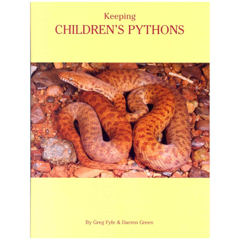 Keeping Childrens Pythons Aust