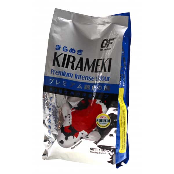 Kirameki Premium Intense Colour Koi Pond Mini Pellet - 1KG
