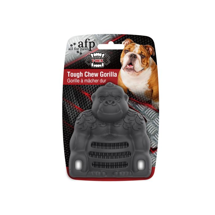 Mighty Rex Tuff Rubber Gorilla 13 x 11cm