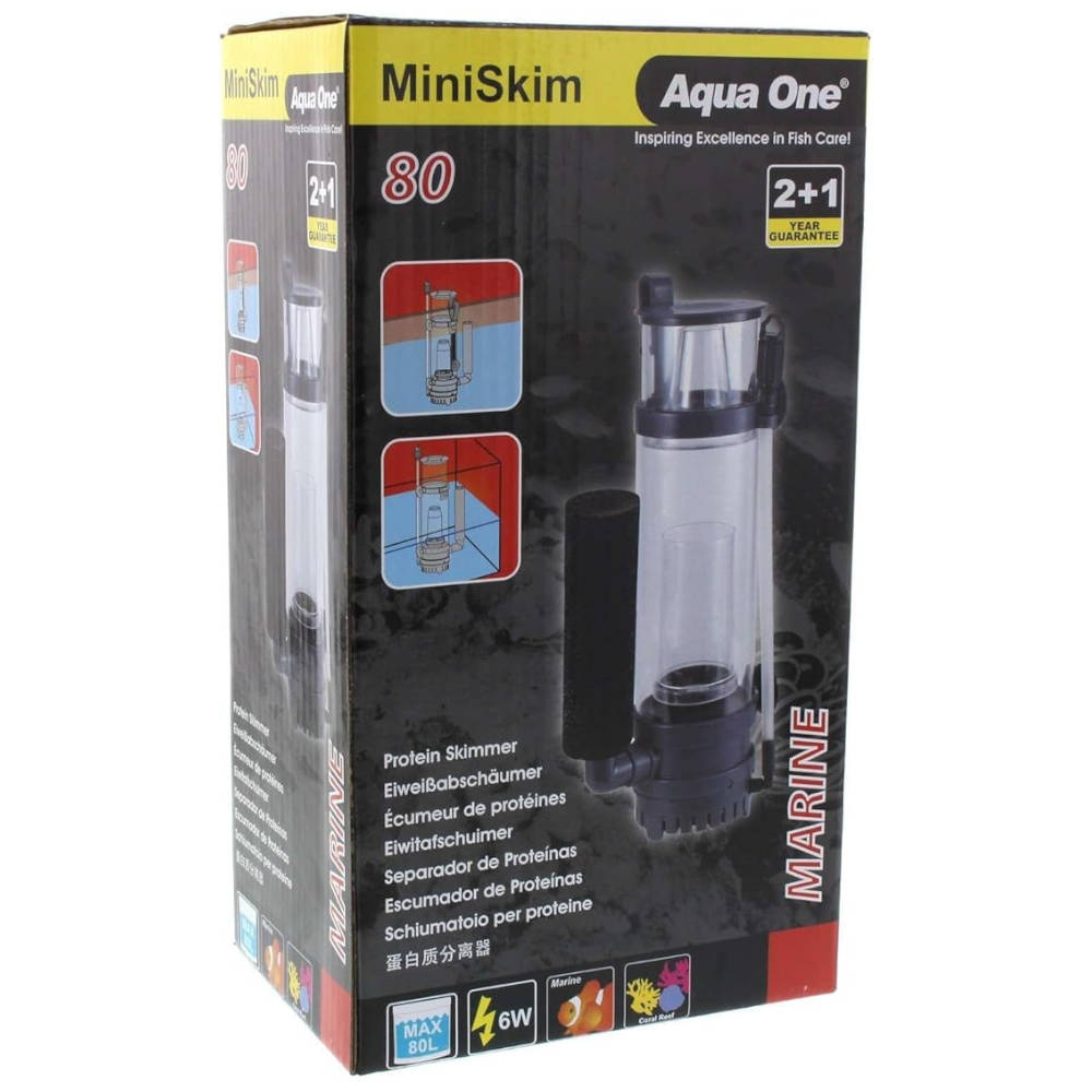 MiniSkim 80 Protein Skimmer Inc Pump 60LH 