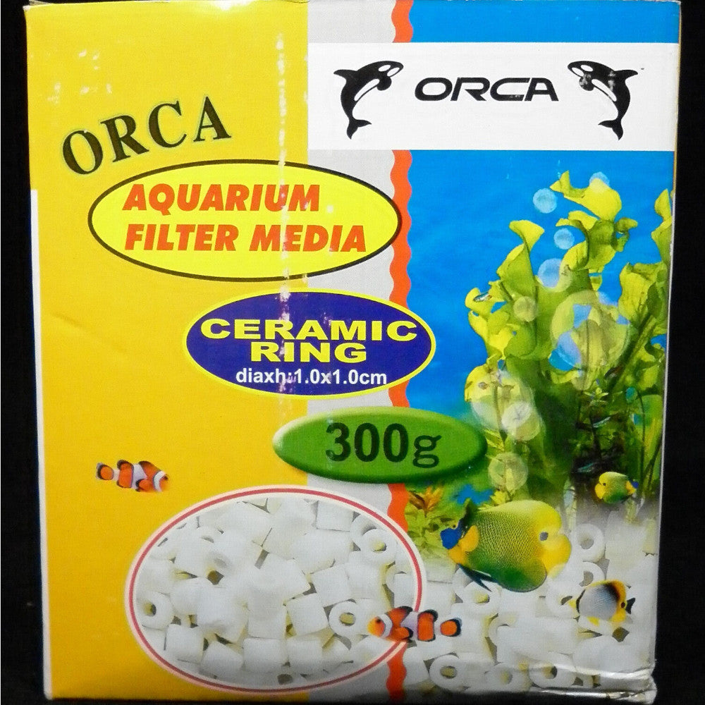 ORCA Aquarium Filter Media Ceramic Ring 300g