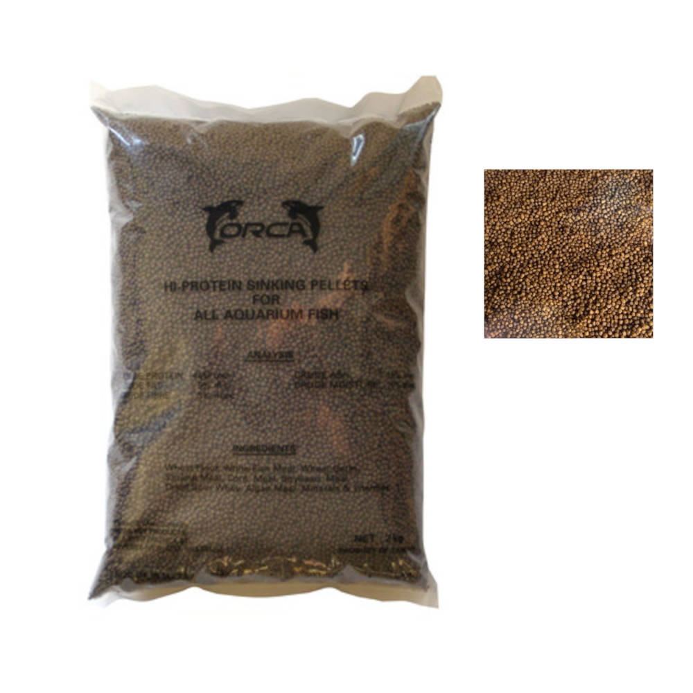 Orca Floating Fish Pellets - Baby, 2KG