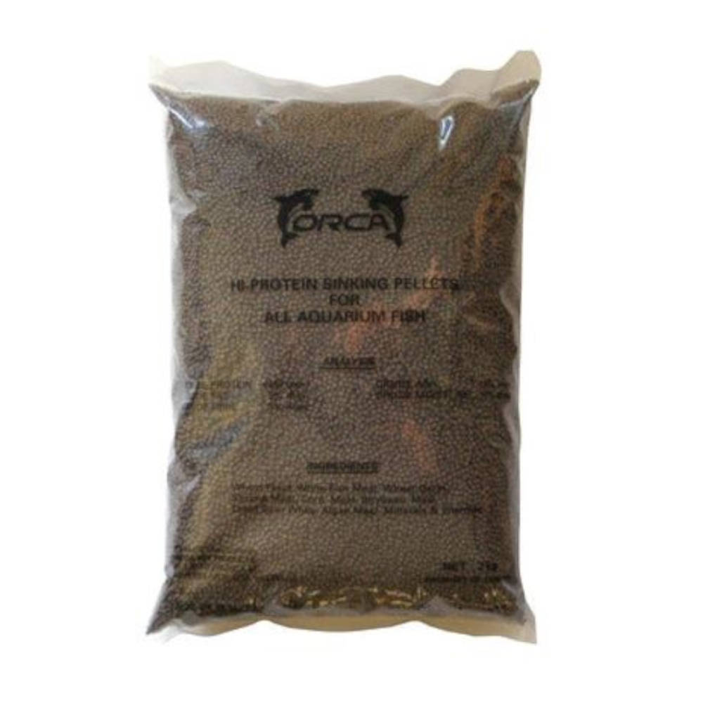Orca Hi-Protein Sinking Pellets - Small, 2KG