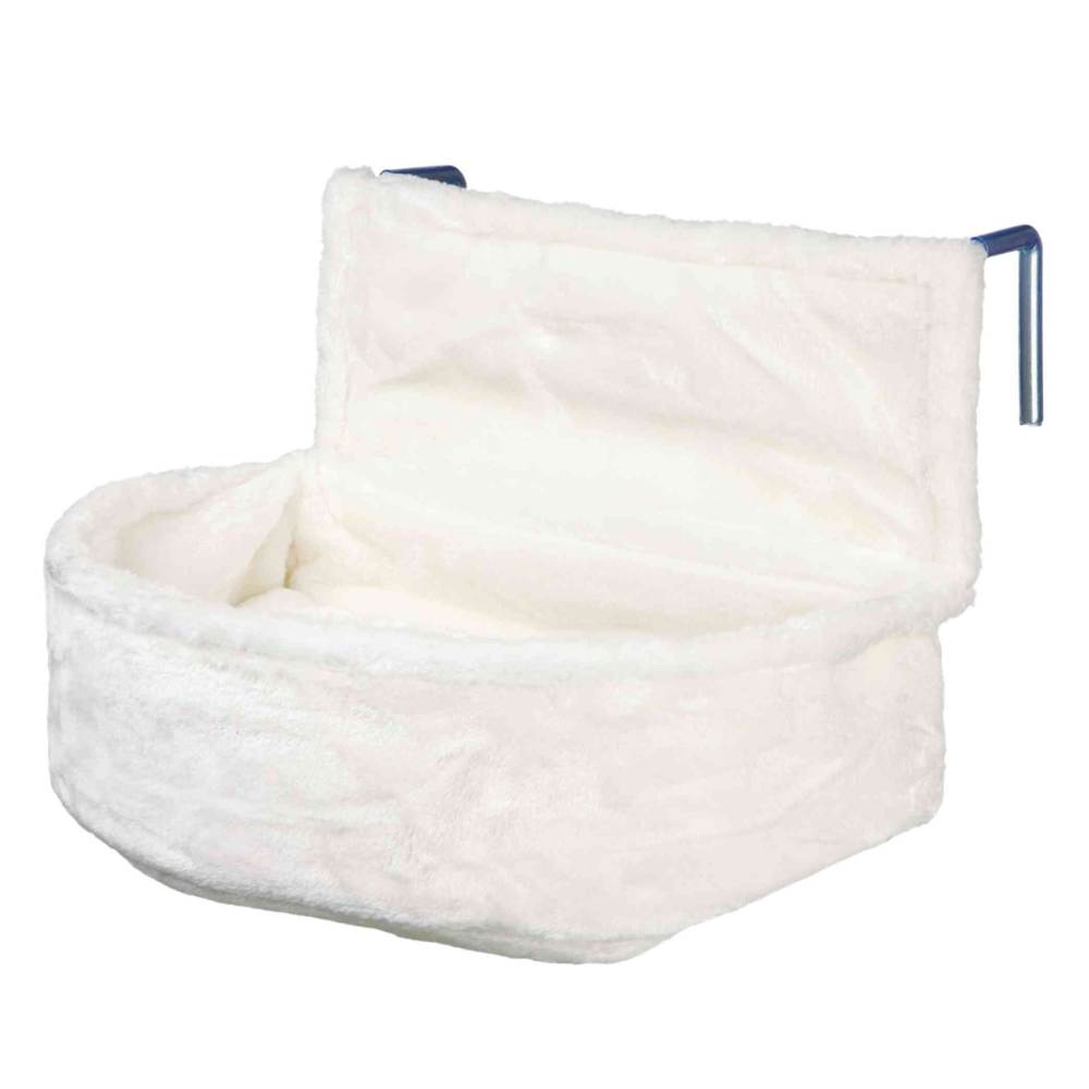 Cuddly Bag for Radiators Shorthair Plush 45 x 13 x 33CM White