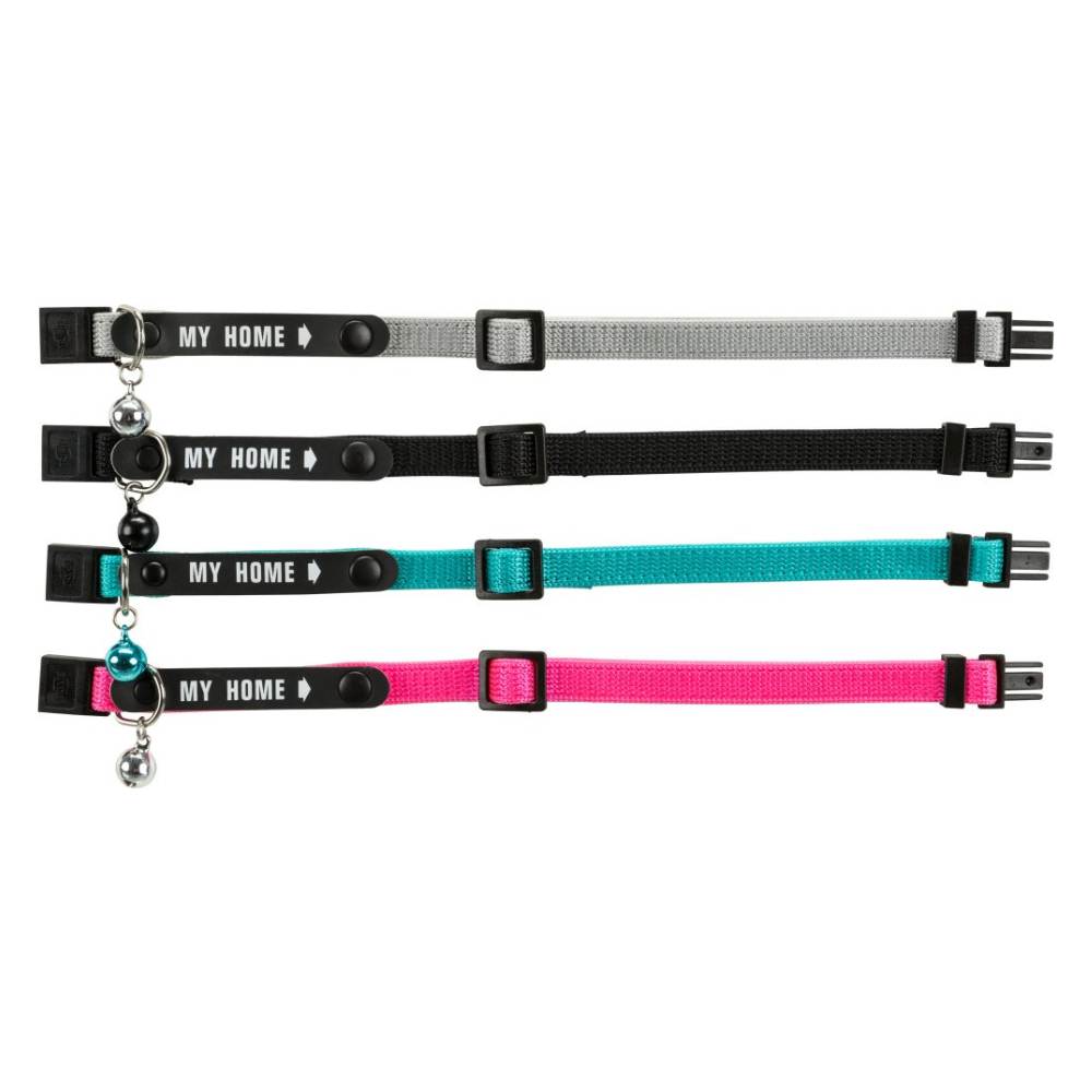 Cat Collar with My Home Address Tag