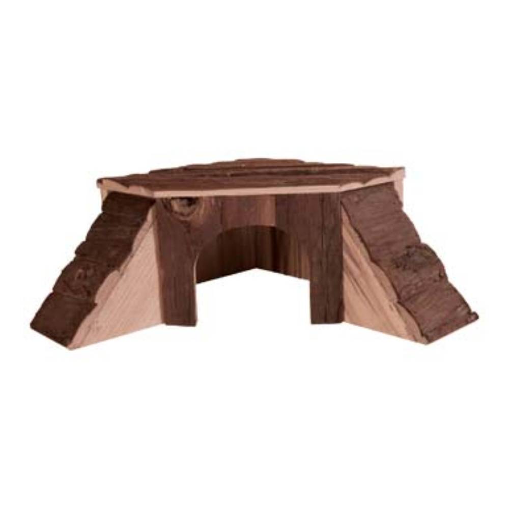 Natural Guinea Pig Playhouse (37 × 15 × 37 cm)