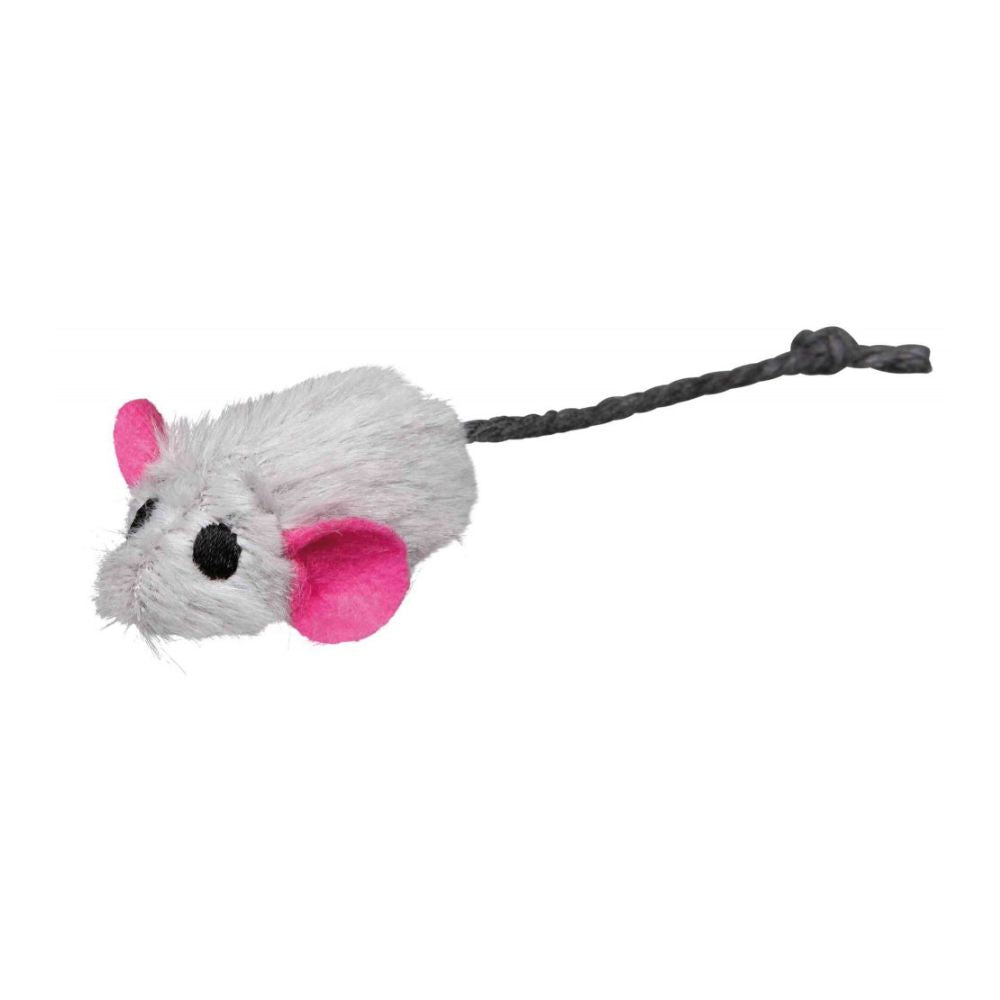 Set of Mice with Catnip Core Plush Cat Toys 5CM (6 PCS)