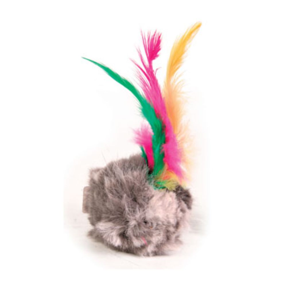 Ball with Ribbons Plush Catnip 4CM (100PK)