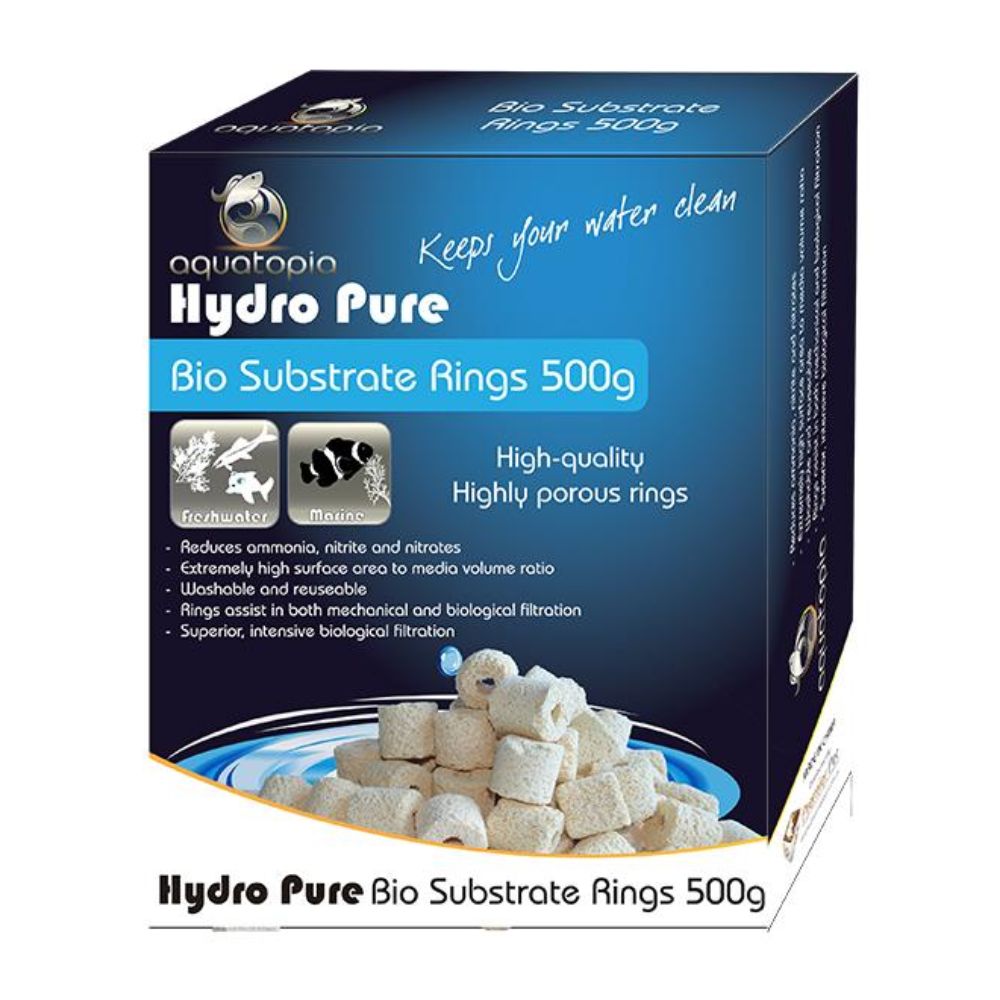 Aquatopia Hydro Pure BioSubstrate Rings 500G