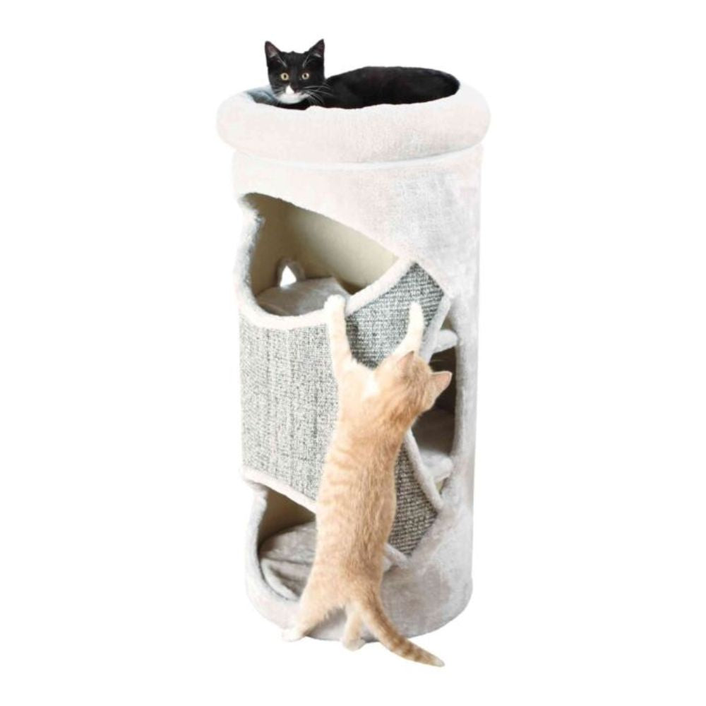 Gracia Cat Tower 85CM Light Grey/Mottled Grey