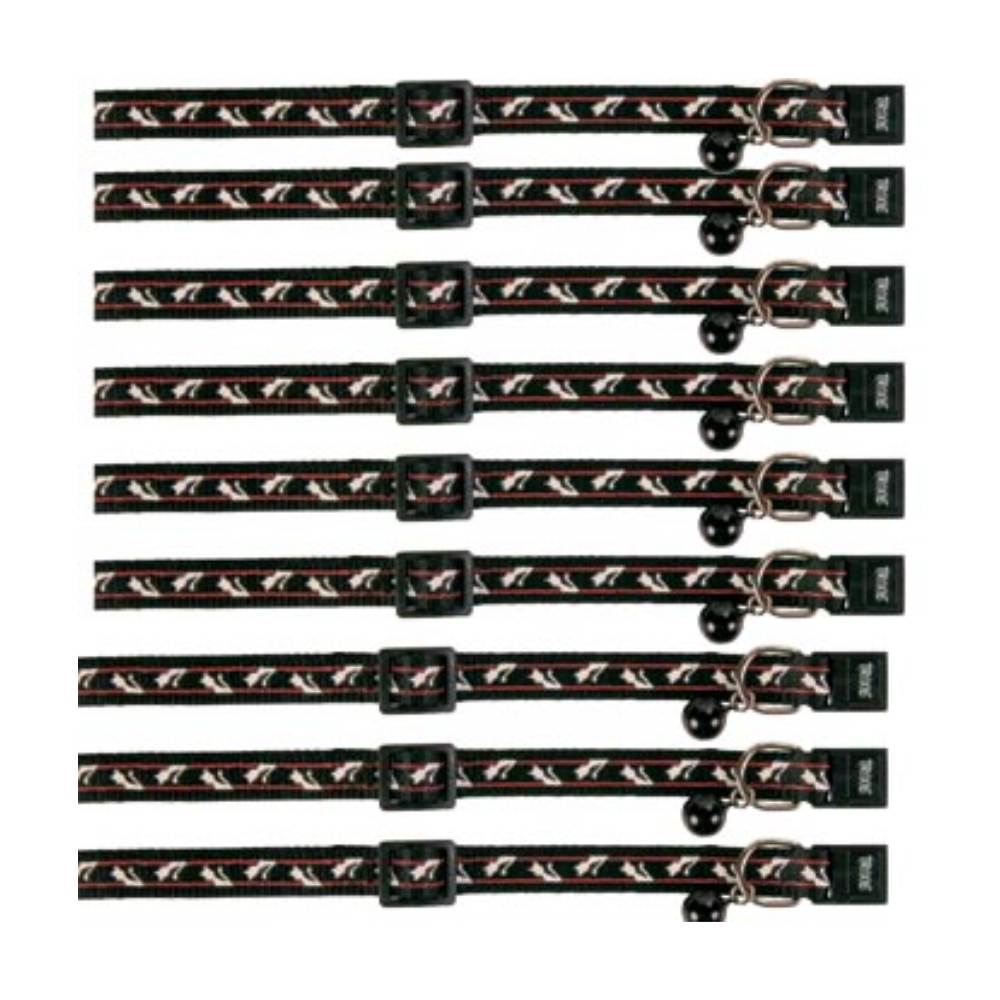 Cat Collar "Cat" with Motifs Nylon