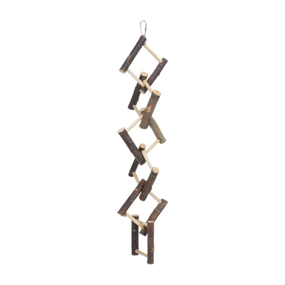 Hanging Wooden Ladder Toy 12 Rungs 58CM