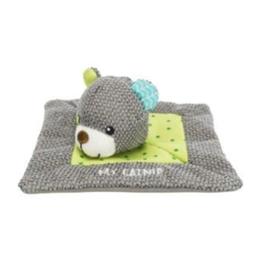 Junior Snuggler Bear My Catnip Fabric 13 x 13CM