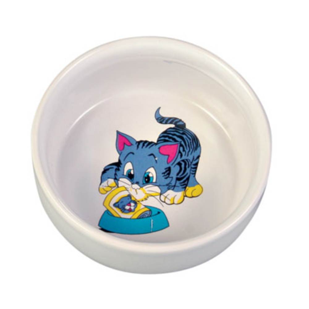 Cat Bowl Ceramic