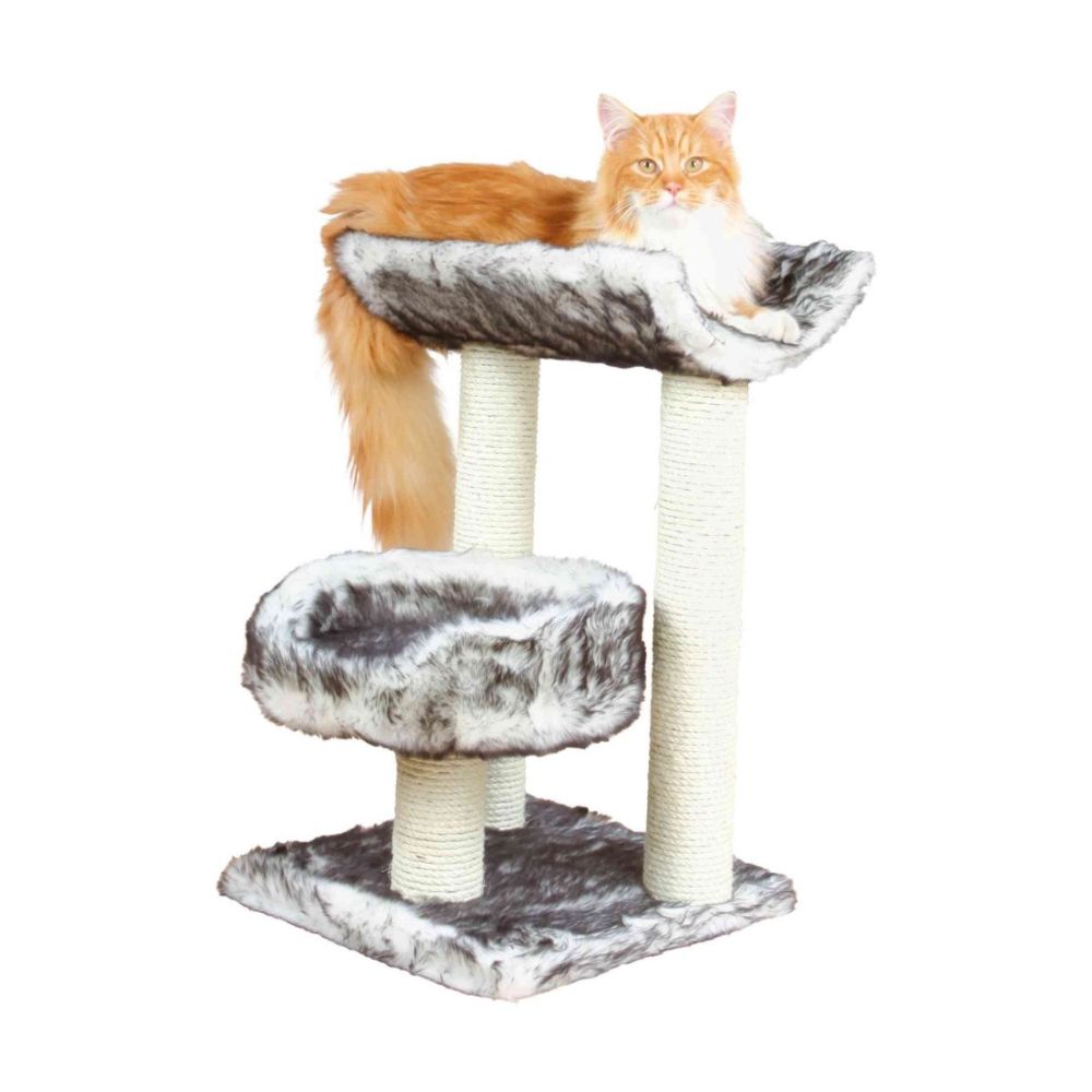 Isaba Scratching Post 62CM Black/White
