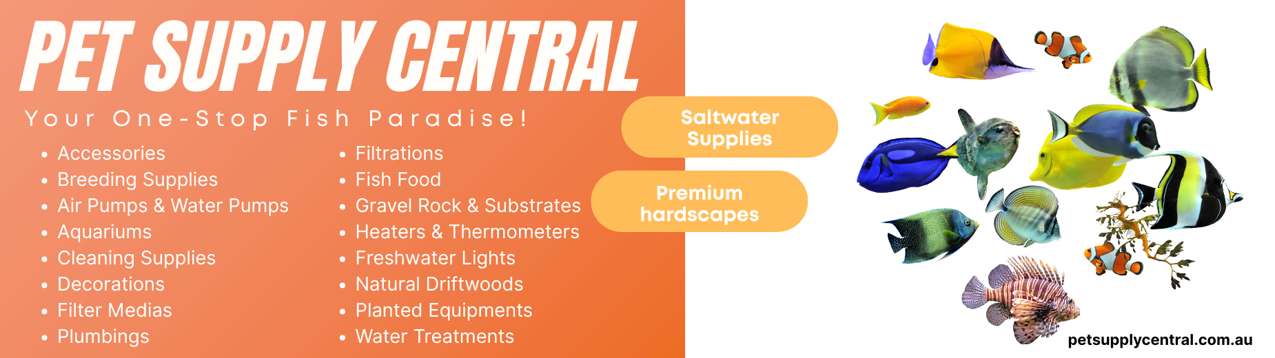 one stop shop fish paradise