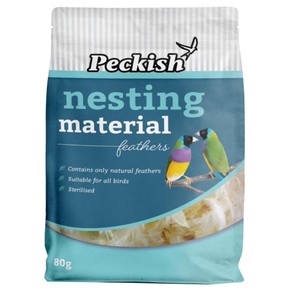 Peckish Nesting Feathers
