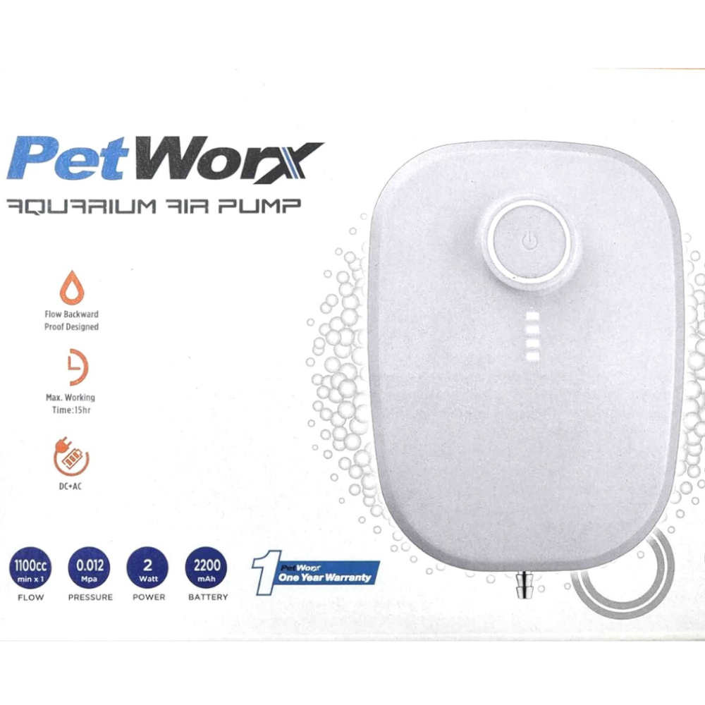 Petworx Single USB Air pump 1.1L/min