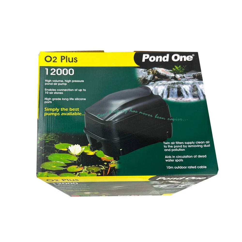Pond One O2 Plus Air Pump - Model 12000