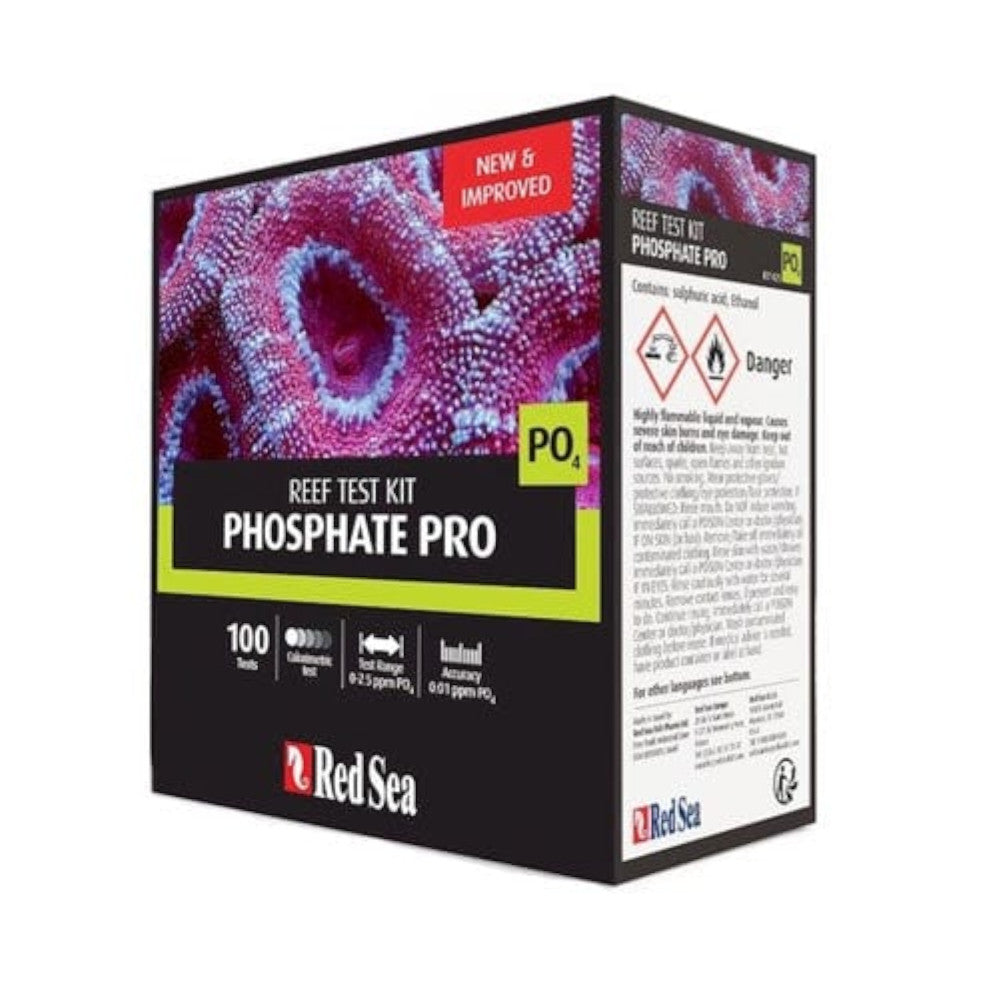 Red Sea Phosphate Pro Test Kit (100 Tests) 