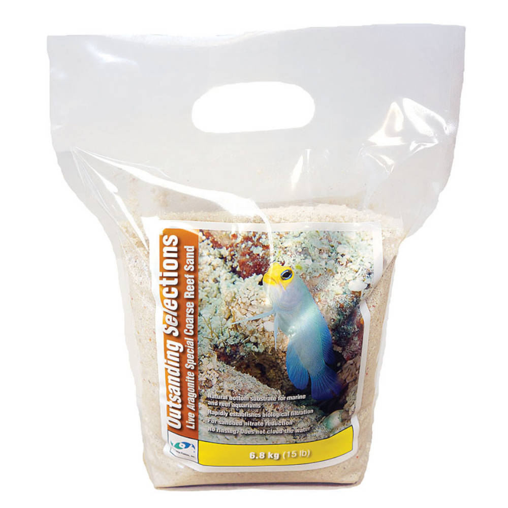 TLF OutStanding Selections Live Aragonite Sand Coarse 6.8kg