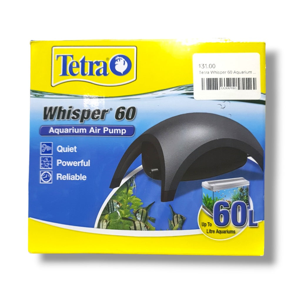Tetra Whisper 60 Aquarium Air Pump