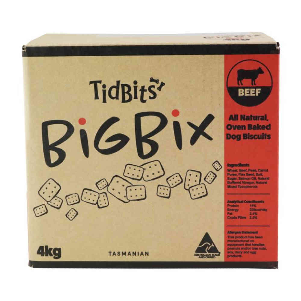 Tidbits Big Bix Beef 4KG Box