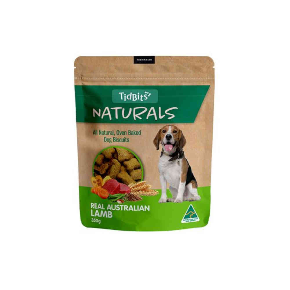 Tidbits Naturals Lamb 350G