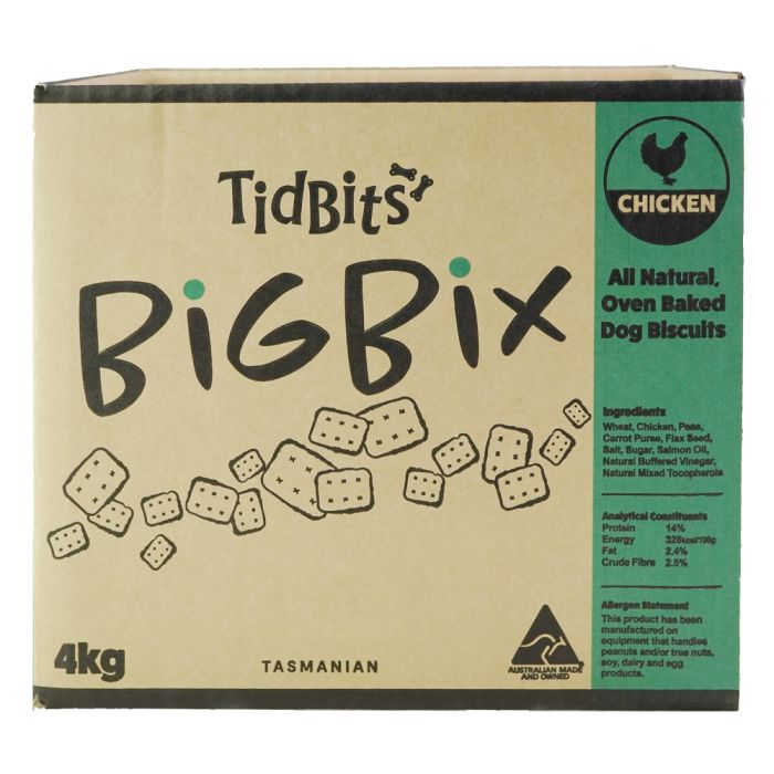Tidbits Big Bix Chicken 4KG Box
