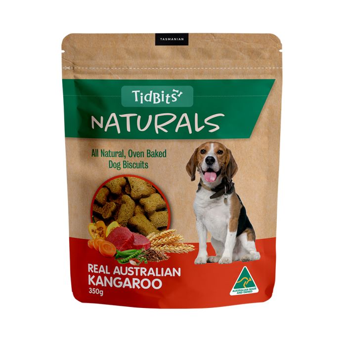 Tidbits Naturals Australian Kangaroo 350G