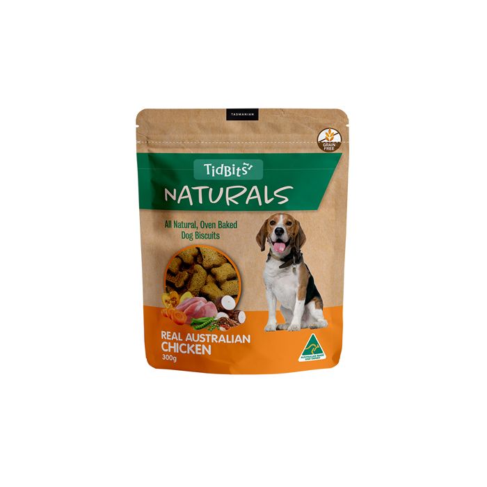 Tidbits Naturals GF Chicken 300G
