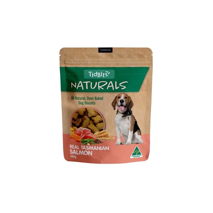 Tidbits Naturals Salmon 350G