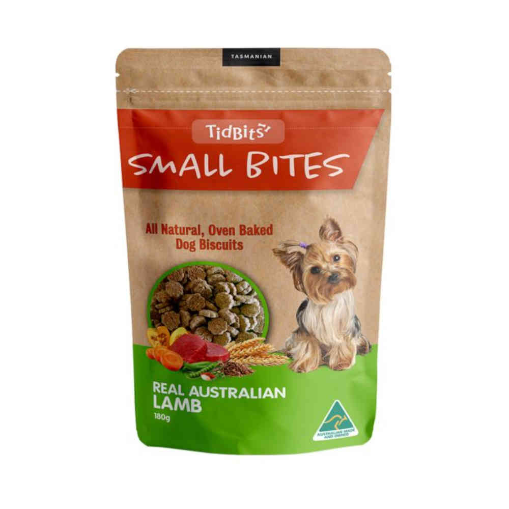 Tidbits Naturals Training Small Bites Lamb 180G