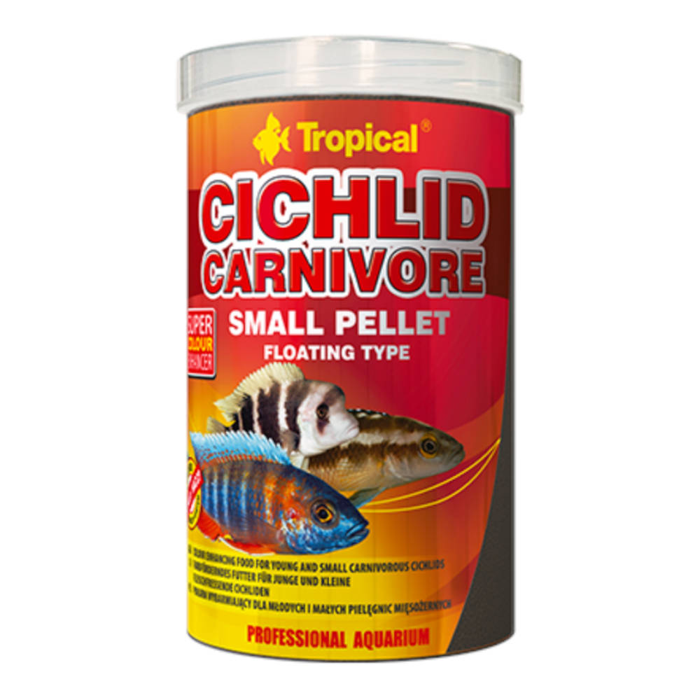 Tropical Cichlid Carnivore Small Pellet Floating 90G