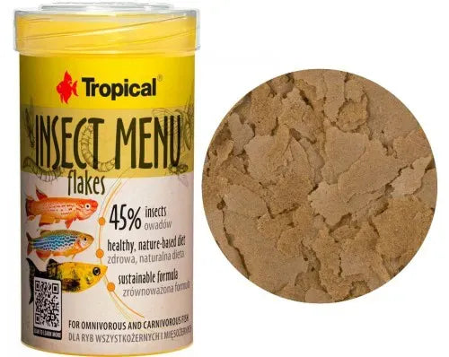 Tropical Insect Menu Flakes.