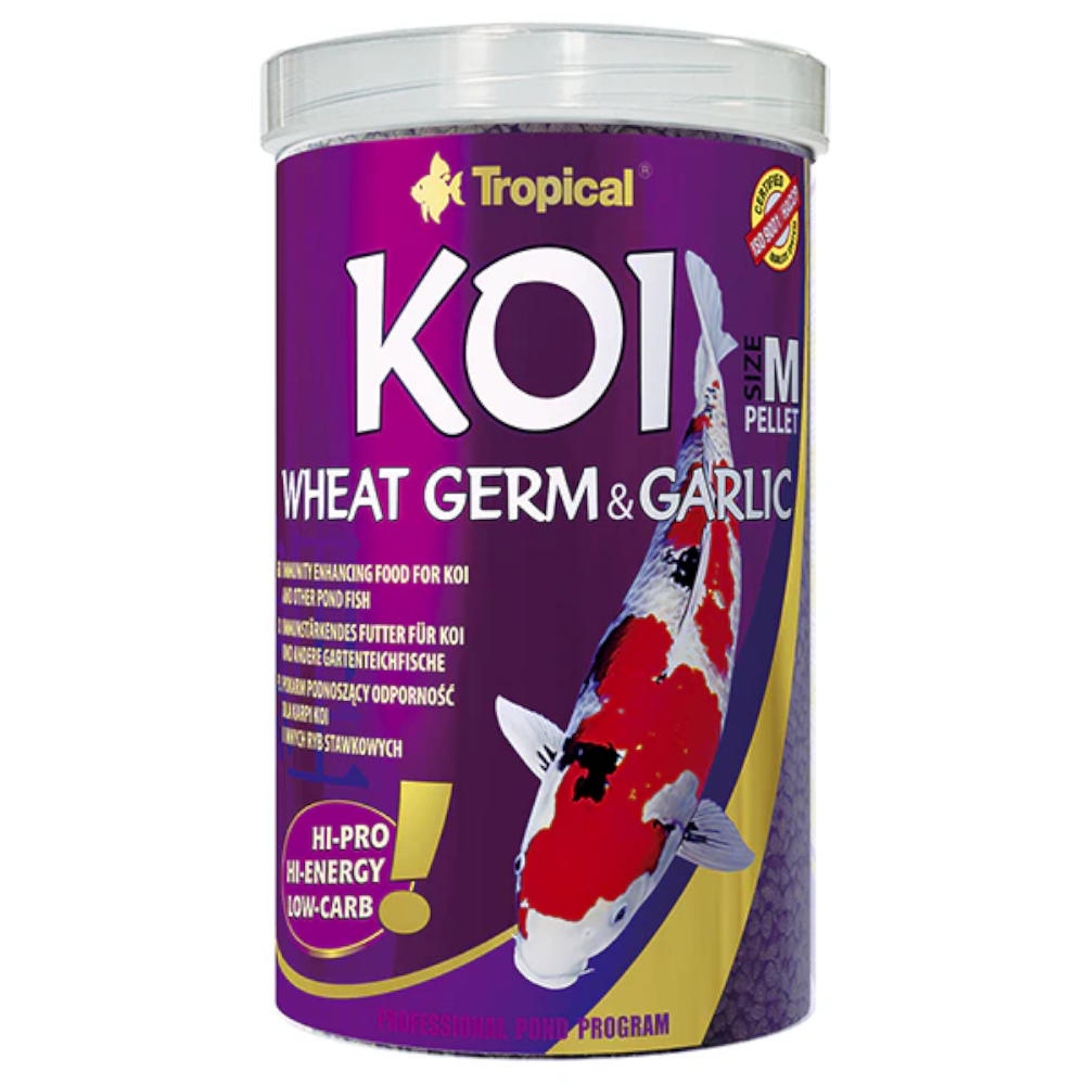 Tropical Koi Wheat Germ & Garlic