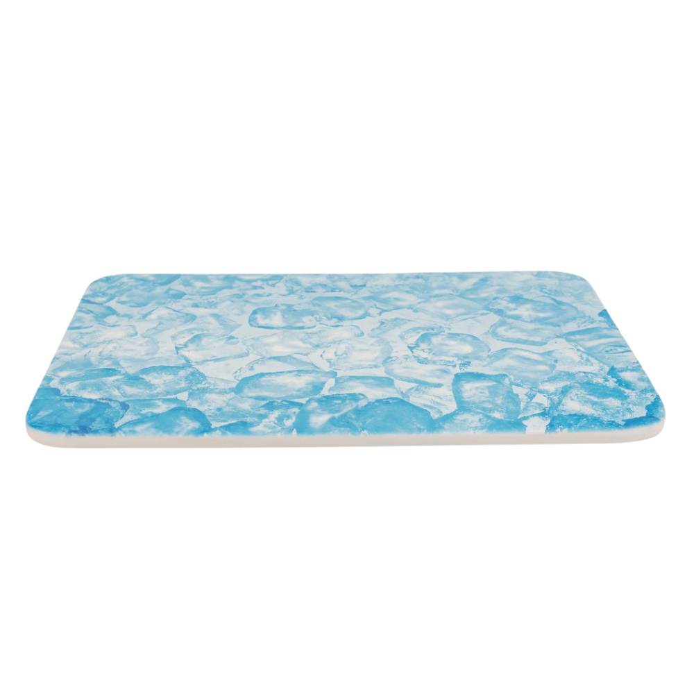 Cooling Plate Rabbits Ceramic (35 × 25 cm, Blue)