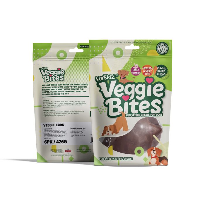 Veggie Bites - Pigs Ears Bag of 6