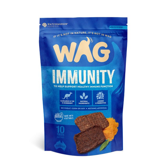 WAG Kangaroo Jerky Immunity 10 Pack